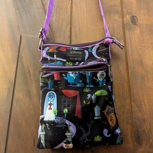 Loungefly Fabric Crossbody w/ adjustable strap